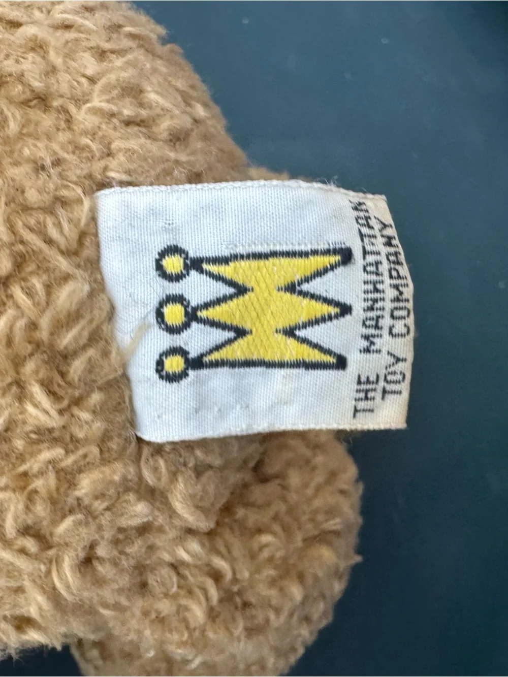 VINTAGE Toy Company VTG 90s Bear Plush Stuffed Animal Pocket Petite Small Plaid